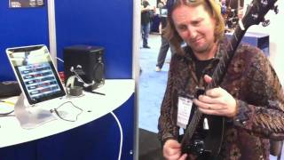 Tal Morris jams PocketAmp Guitar Amp and iRiffPort Digital Audio Guitar Interface [upl. by Laersi]