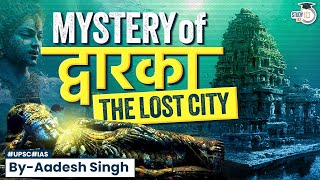 The Lost City of Dwarka  History amp the Remarkable Discovery of an Underwater City  StudyIQ IAS [upl. by Getter]