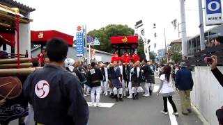 2010 吉原祭 御渡り 西組 東組 交流 [upl. by Ader919]