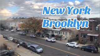 Brooklyn New York 4K subway D train ride metro real NYC living New Yorkers commute to work [upl. by Ierna]