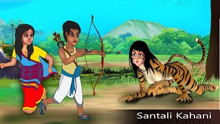 New Santali Cartoon Video 2023 Tarub Manmi Tarub A Bapla Part 2 Santhali cartoon B2 Cartoon [upl. by Kciwdahc]