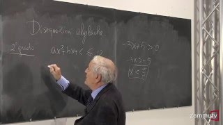 Corso zero di matematica passiamo agli esercizi  Unità 10  Disequazioni algebriche [upl. by Woo325]