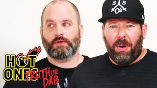 Tom Segura and Bert Kreischer Play Truth or Dab  Hot Ones [upl. by Irroc737]