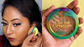 Physicians Formula Butter Bronzer in Deep bronzer FIRST IMPRESSIONS DOES IT WORK ON DARK SKINTONE [upl. by Anahcra421]