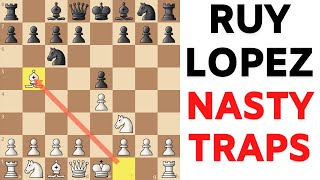 Ruy Lopez Chess Opening Explained in 10 Minutes TRAPS Included [upl. by Udella]