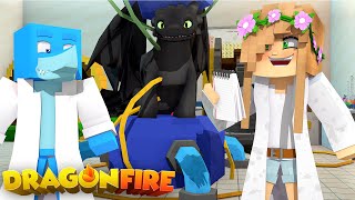 STARTING OUR DRAGON SCIENCE LAB  Minecraft DragonFire  Little Kelly 18 [upl. by Arlon]