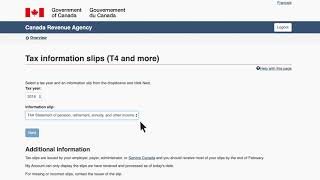 How to get a copy of your T4 slip  TurboTax Support Canada [upl. by Relyat43]