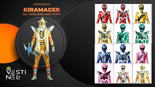 Kiramaiger all Rangers and Form [upl. by Rogers401]