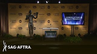 Nominations Announcement SAG Awards® 2018  Niecy Nash amp Olivia Munn [upl. by Dutchman]