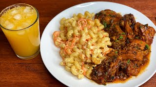 Let’s Cook With Me  Stewed Chicken and Pasta Salad  TERRIANN’S KITCHEN [upl. by Aennyl]