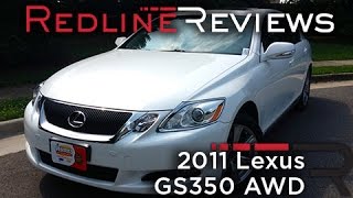 2011 Lexus GS350 AWD Review Walkaround Exhaust amp Test Drive [upl. by Molton26]