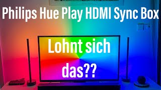 Philips Hue Play HDMI Sync Box  EinrichtungTestErfahrungFazit Lohnt sich der hohe Preis [upl. by Aray788]