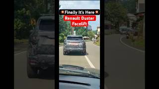 Renault Duster Facelift 2025 Spotted in India renaultduster facelift suv [upl. by Glynias]