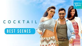 सैफ अली  दीपिका  कॉकटेल बेस्ट सीन्स  Cocktail Movie Comedy Scene Saif Ali Khan [upl. by Sekofski]