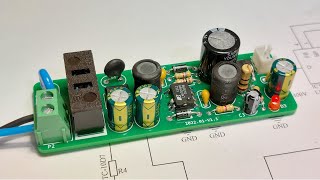 220Vac to 5Vdc Transformerless Power Supply Circuit Using LNK304 read the disclaimer below [upl. by Norek]