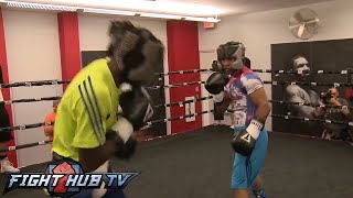 TERENCE CRAWFORD VS YURIORKIS GAMBOA  FULL SPARRING SESSION [upl. by Foy914]