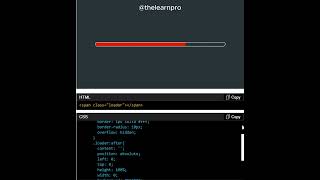 HTML  CSS  Loader Animation  Interactive Component  UI design  shorts ui uidesign [upl. by Nairrot130]