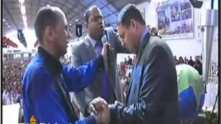 Pastor Adão Santos e Pr Angelo Galvão profetizando pra PrBruno Hassan [upl. by Neelehtak]