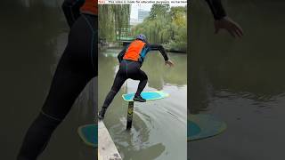 China Man Water Training 🕺shortsfeed [upl. by Barber712]