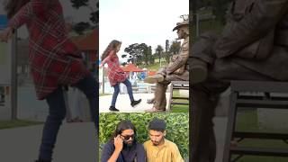 Statue Prank 🤣😂🤣  Subscribe For More Videos ♥️ comedy funny entertainment shorts [upl. by Essiralc]