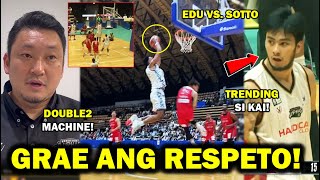 DREAM MATCHUP Edu vs Sotto sa JAPAN TRENDING si Kai Sotto Grabe ang RESPETONG NAKUHA KULANG PA [upl. by Bergeman]