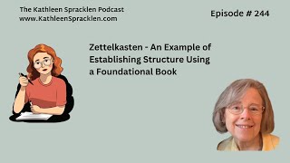 Zettelkasten  An Example of Establishing Structure Using a Foundational Book [upl. by Prem609]