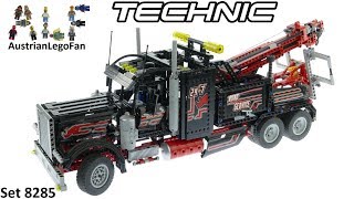 Lego Technic 8285 Tow Truck Speed Build [upl. by Jandy]