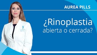 Rinoplastia abierta o cerrada ¿Qué técnica de rinoplastia es mejor [upl. by Zimmer]