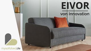 EIVOR Schlafsofa Bettsofa von Innovation  mysofabedde [upl. by Gilemette]