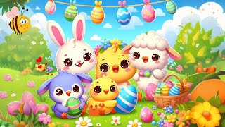 Happy Easter Hippity hoppity 🐰🥚 Nursery Rhymes amp Kids songs [upl. by Mario]