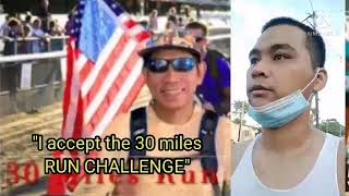 I ACCEPT THE 30 MILES RUN CHALLENGE BY ENGR RUEL C LIPAT RUN 2 [upl. by Ogdon]