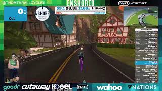 Zwift Racing zFondo Series 2022  Gran Fondo [upl. by Mcclure772]