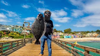 Capitola Wharf Reopens Epic Halibut Catching Adventure [upl. by Refinaj]