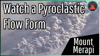 Watch a Long Pyroclastic Flow form at Mount Merapi Merapis Latest Eruption [upl. by Nady]