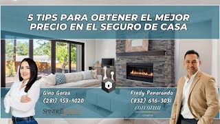 5 Tips Para Obtener el Mejor Precio en el Seguro de Casa💰🏡📌 [upl. by Corneille]