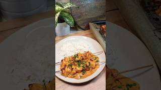 Pyszne i soczyste szaszłyki z kurczaka w stylu indyjskim w aromatycznym sosie curry [upl. by Enilekcaj560]