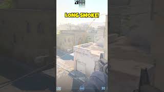 LONG SMOKE shorts counterstrike cs2 dust2 [upl. by Krigsman347]