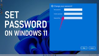 How To Set Password In Windows 11 [upl. by Deibel]