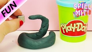 Magnetische PlayDoh Knete selber machen  Magnetismus zum Anfassen  Ferromagnetismus kneten [upl. by Mackintosh147]