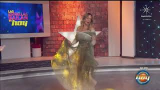 Andrea Legarreta en vestido trasparente [upl. by Munn]