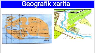 Geografik xaritalar  Географик хариталар [upl. by Ennyroc]