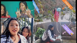 some clips of newari culture and rituals gufanikaleko❤️ part 1 suxeeluxeefun with family 👪 [upl. by Gurevich]