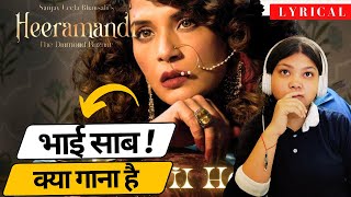 Masoom Dil Hai Mera Song Reaction  Heeramandi  Richa Chadha [upl. by Lecirg29]