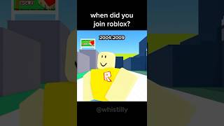 What Year Did You Join Roblox  Roblox Animation Meme roblox robloxmemes robloxanimation [upl. by Aisemaj]