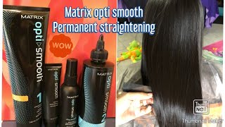 Permanent straighteningrebondstep by step Matrix Opti Smooth [upl. by Ragan]