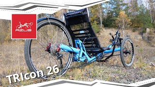 AZUB TRIcon 26 recumbent trike  2022 overview [upl. by Eanyl]