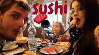 MANGIAMO SUSHI AL RISTORANTE CON VOI  chiara paradisi [upl. by Virgina254]