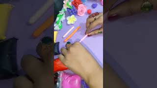 Clay diye ki banabo boln to diy youtube youtubeshorts vairalvideo drawing craft art new [upl. by Richella]