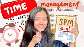 My SPM study timetable jadual study spm  SPM study tips [upl. by Bennir]