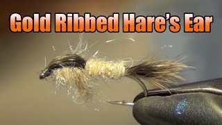 Gold Ribbed Hares Ear Nymph  Best Classic All Purpose Nymph For Trout [upl. by Trueblood]